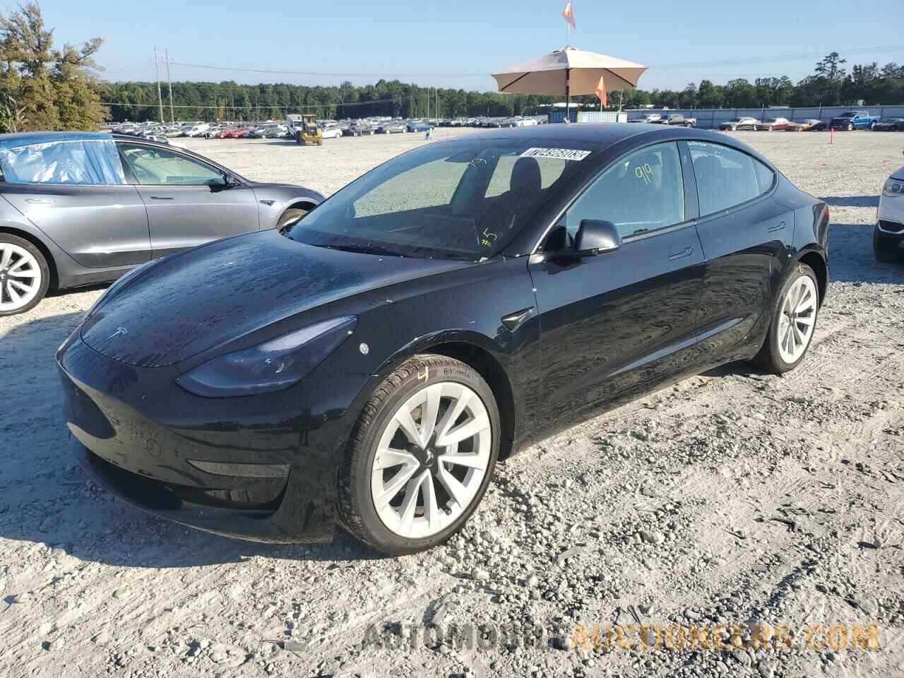 5YJ3E1EA5NF369323 TESLA MODEL 3 2022