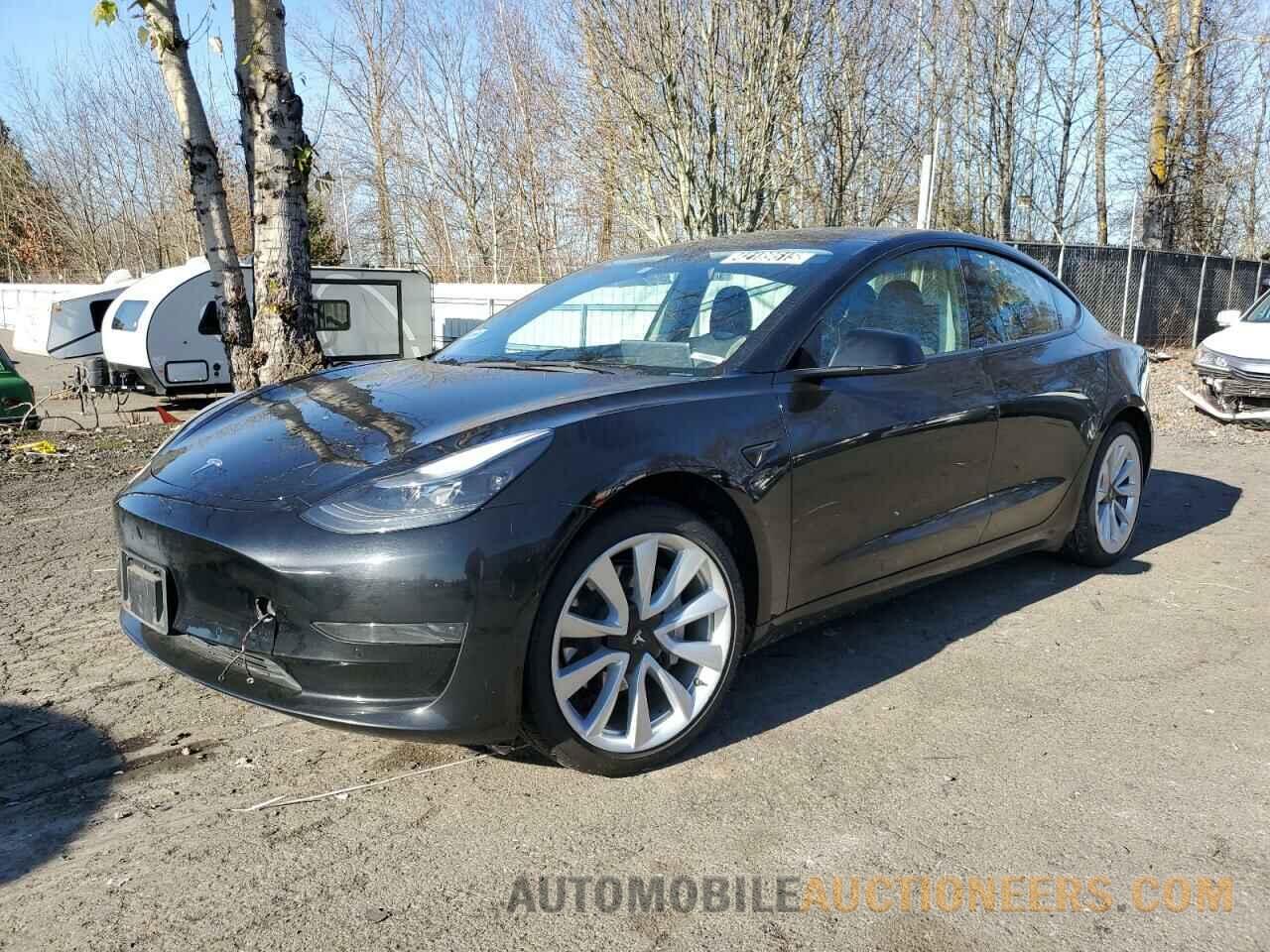 5YJ3E1EA5NF369662 TESLA MODEL 3 2022