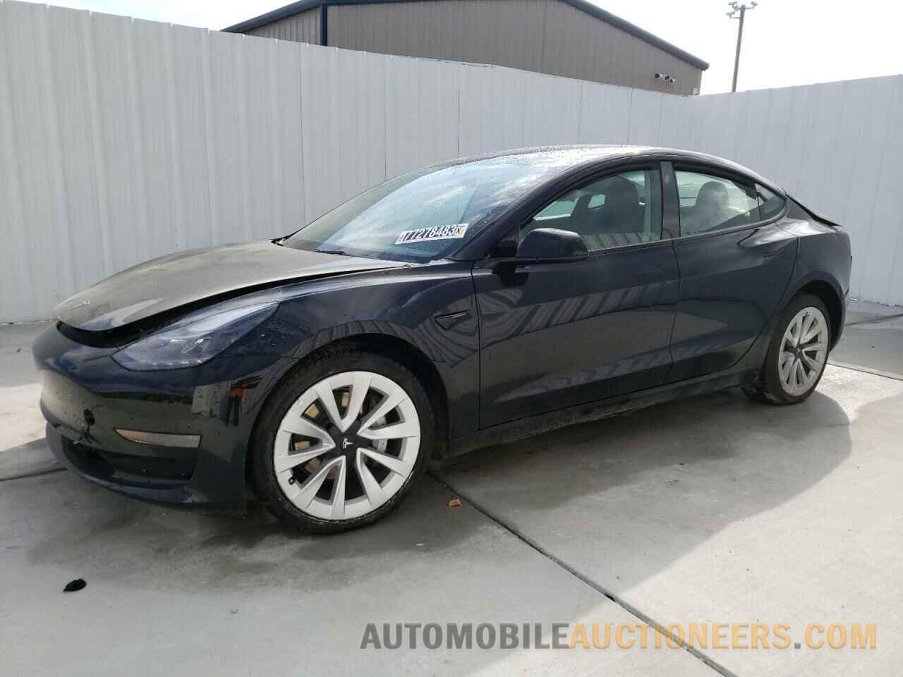 5YJ3E1EA5NF370598 TESLA MODEL 3 2022