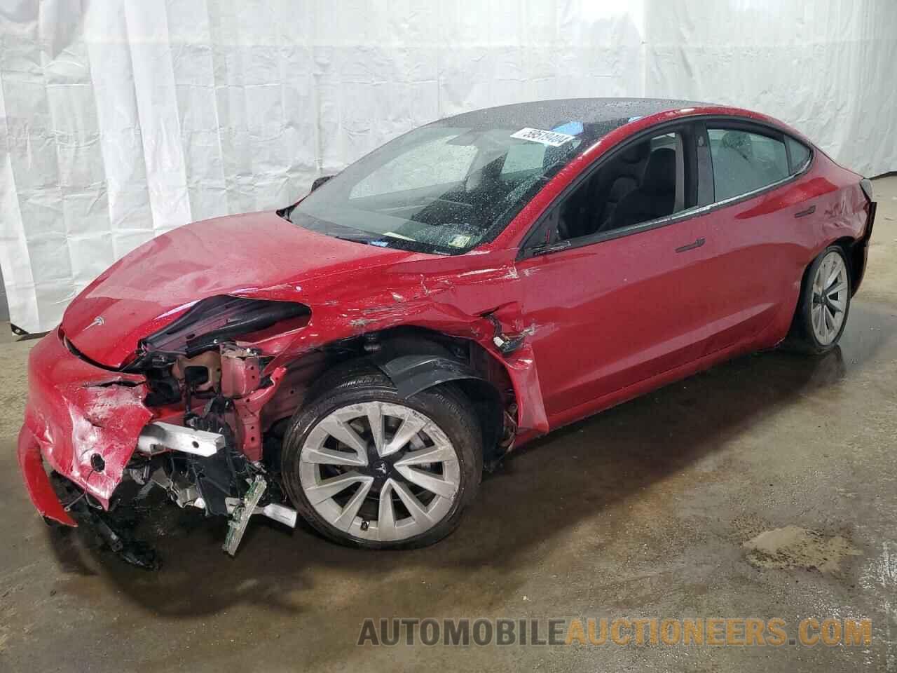 5YJ3E1EA5NF371041 TESLA MODEL 3 2022