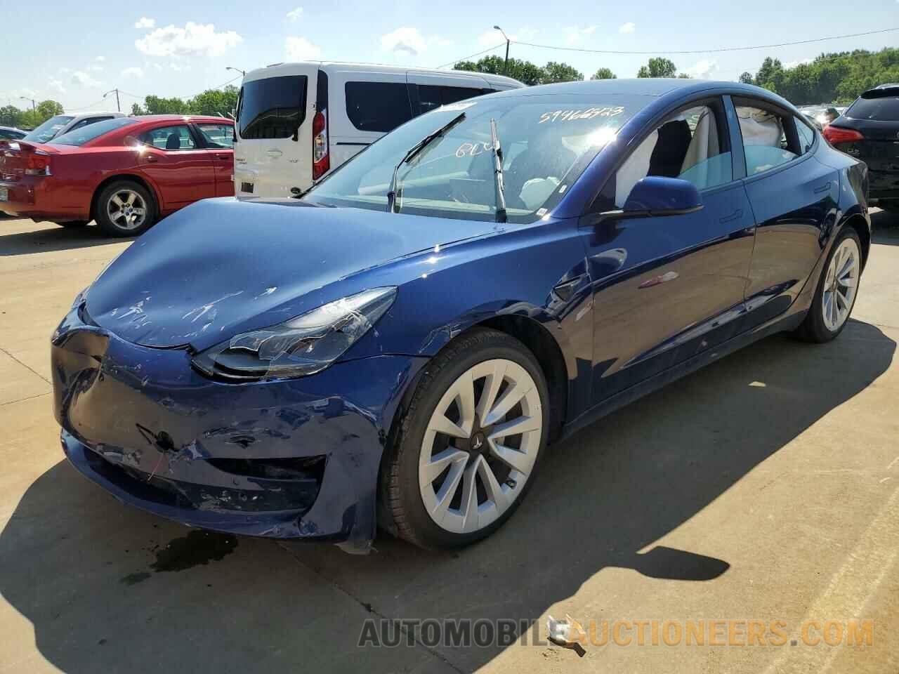 5YJ3E1EA5NF371895 TESLA MODEL 3 2022