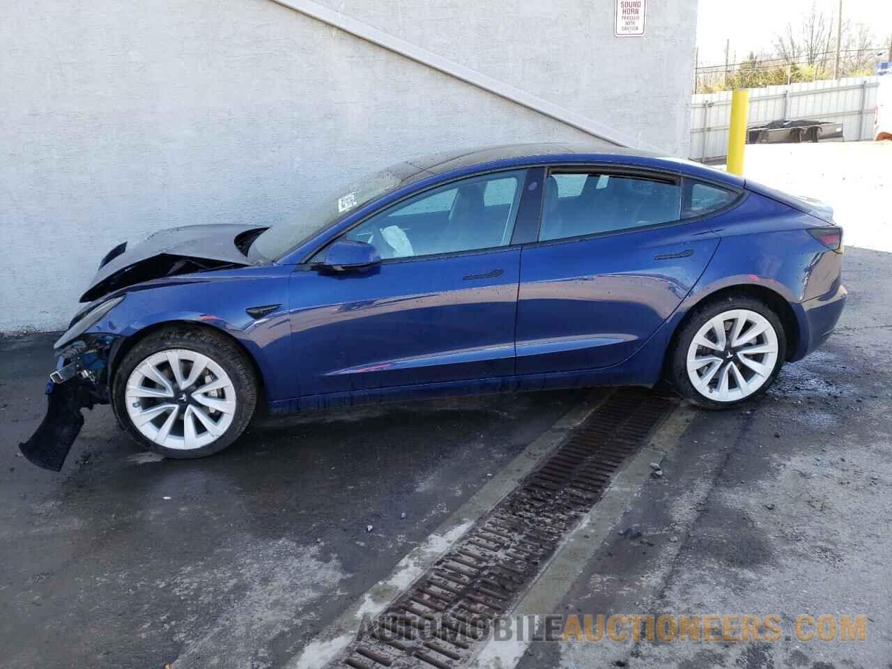 5YJ3E1EA5NF372299 TESLA MODEL 3 2022