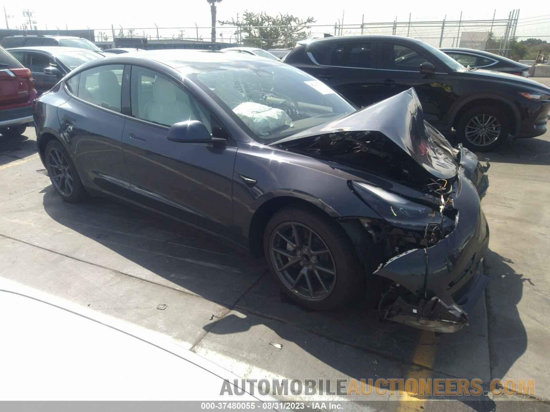 5YJ3E1EA5NF372948 TESLA MODEL 3 2022