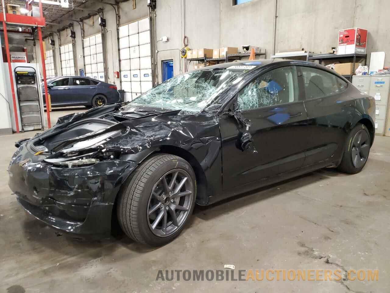 5YJ3E1EA5NF373405 TESLA MODEL 3 2022