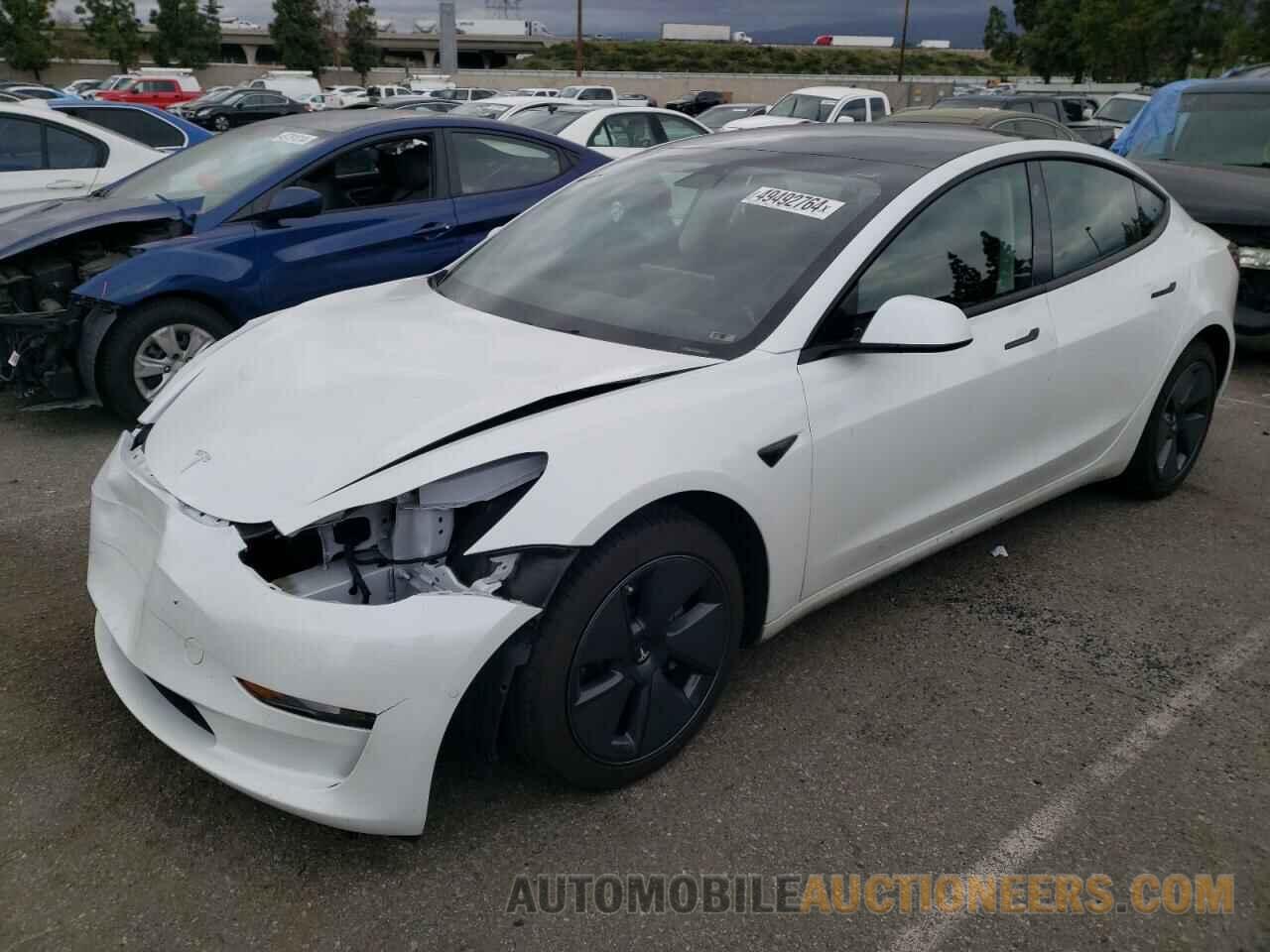 5YJ3E1EA5NF374747 TESLA MODEL 3 2022