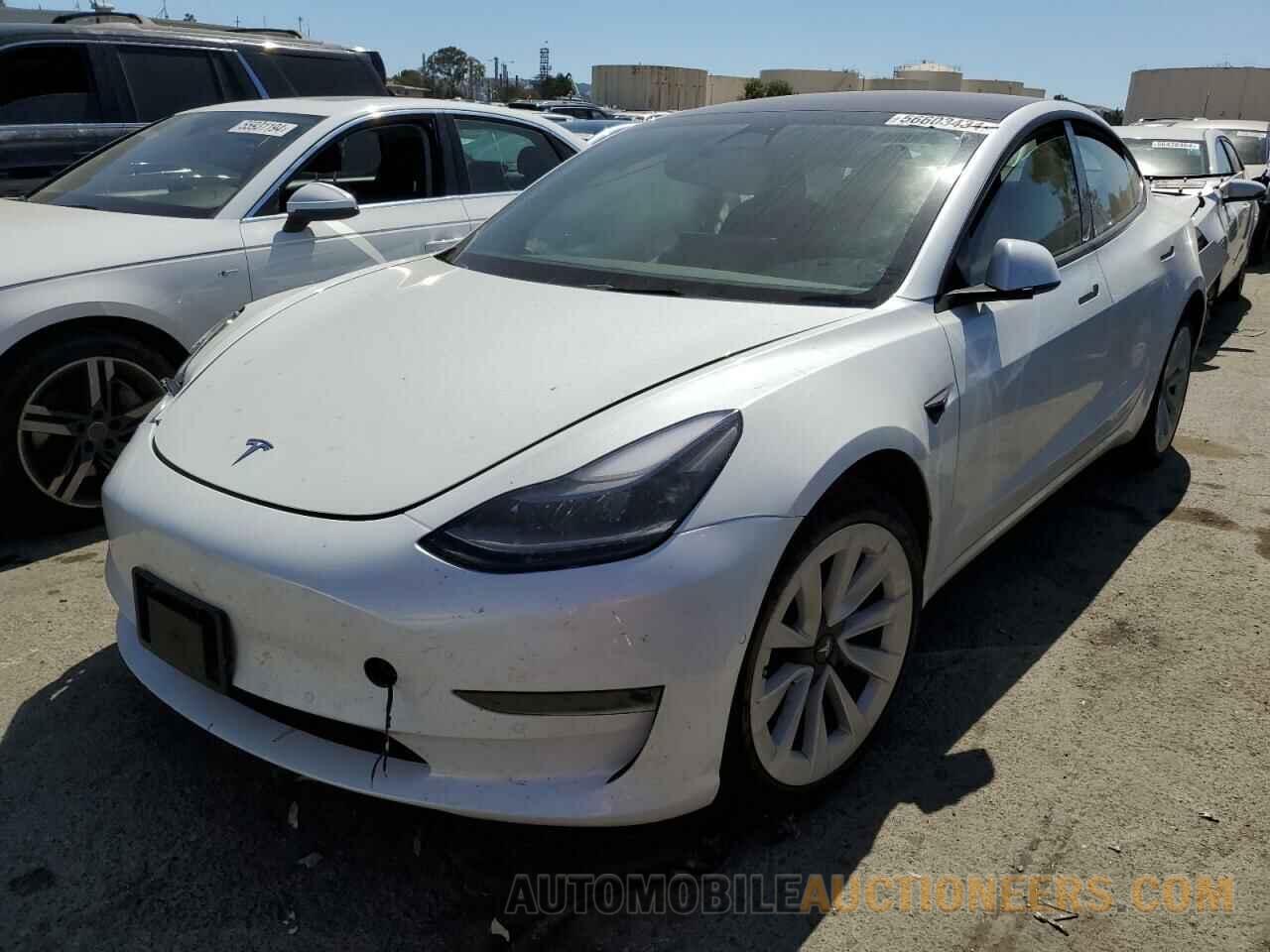 5YJ3E1EA5NF374845 TESLA MODEL 3 2022