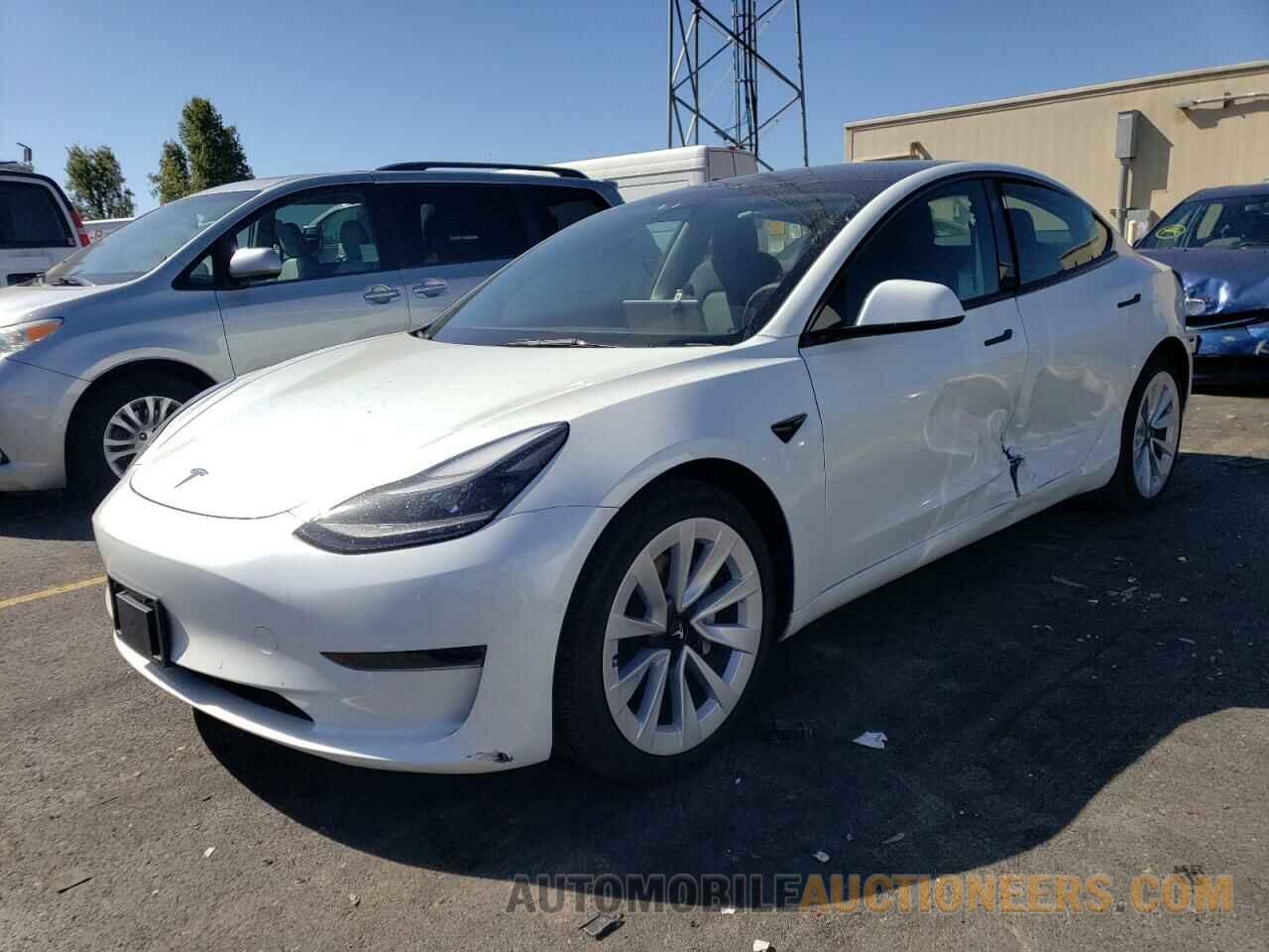 5YJ3E1EA5NF375798 TESLA MODEL 3 2022