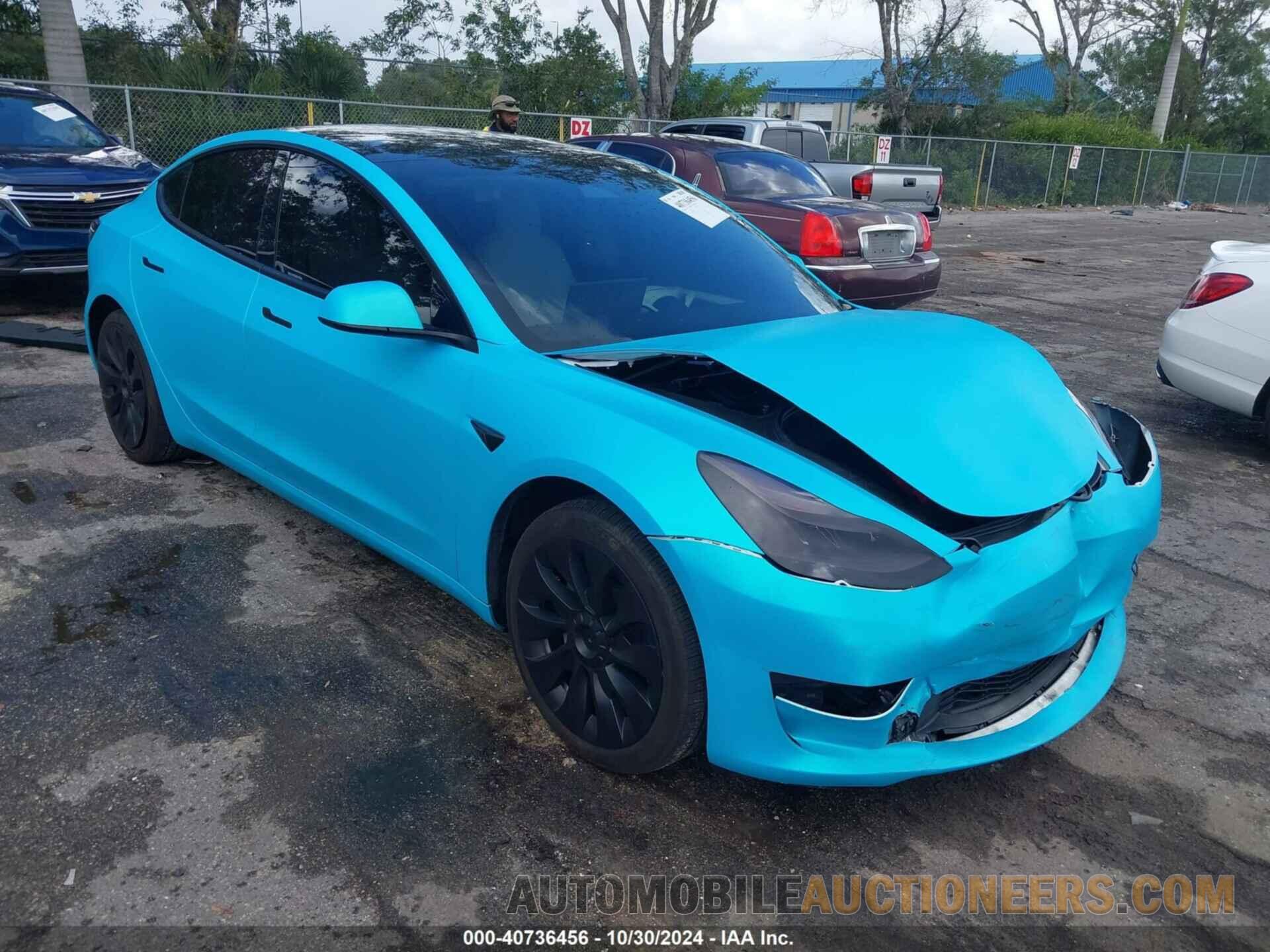 5YJ3E1EA5PF398792 TESLA MODEL 3 2023