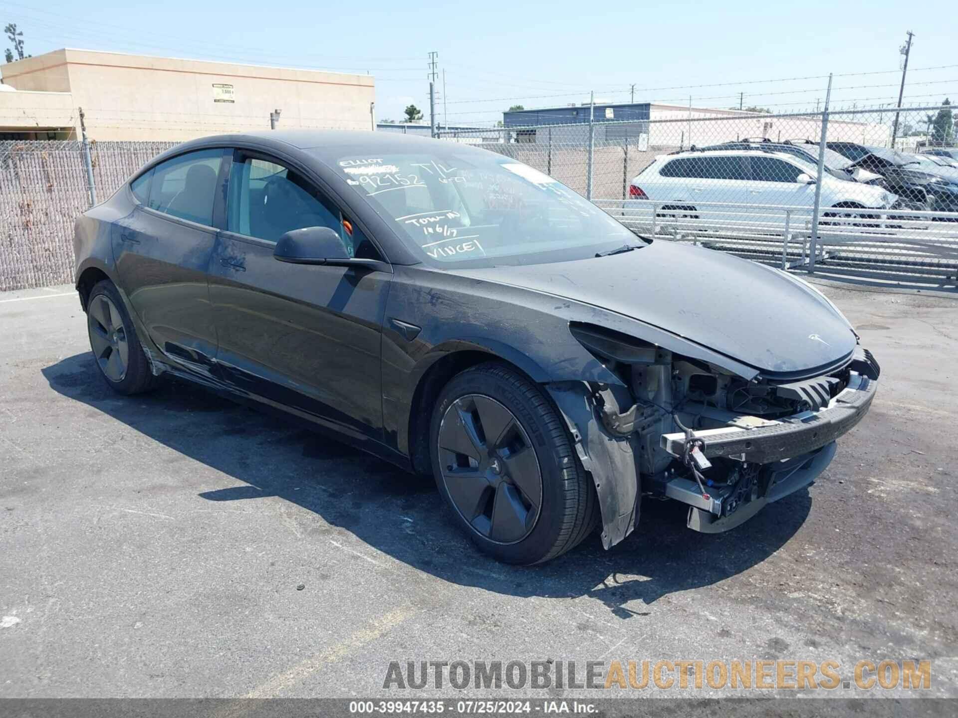 5YJ3E1EA5PF592576 TESLA MODEL 3 2023