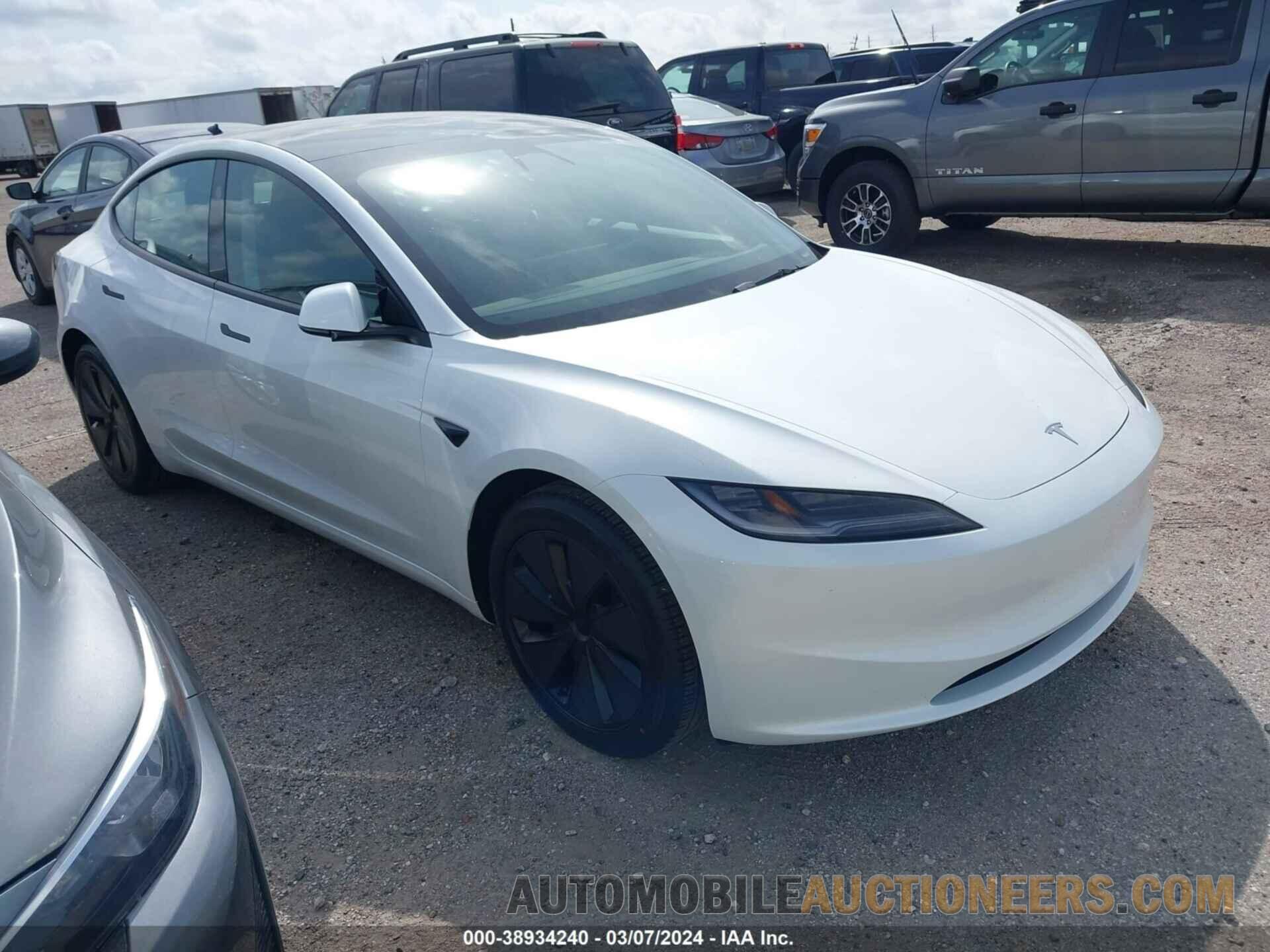 5YJ3E1EA5RF721550 TESLA MODEL 3 2024