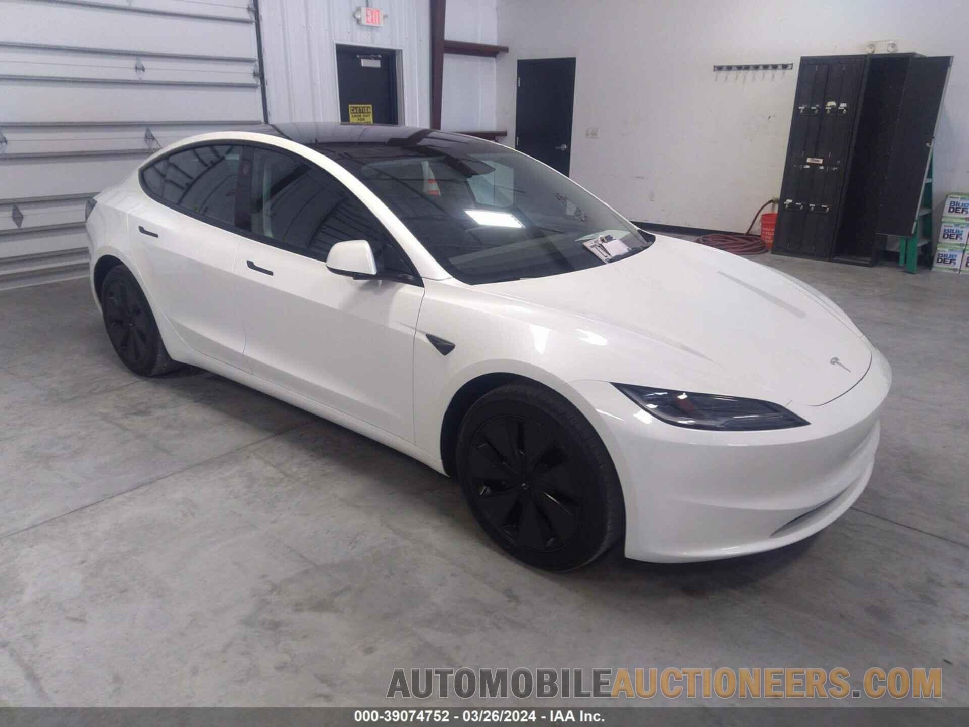 5YJ3E1EA5RF726053 TESLA MODEL 3 2024