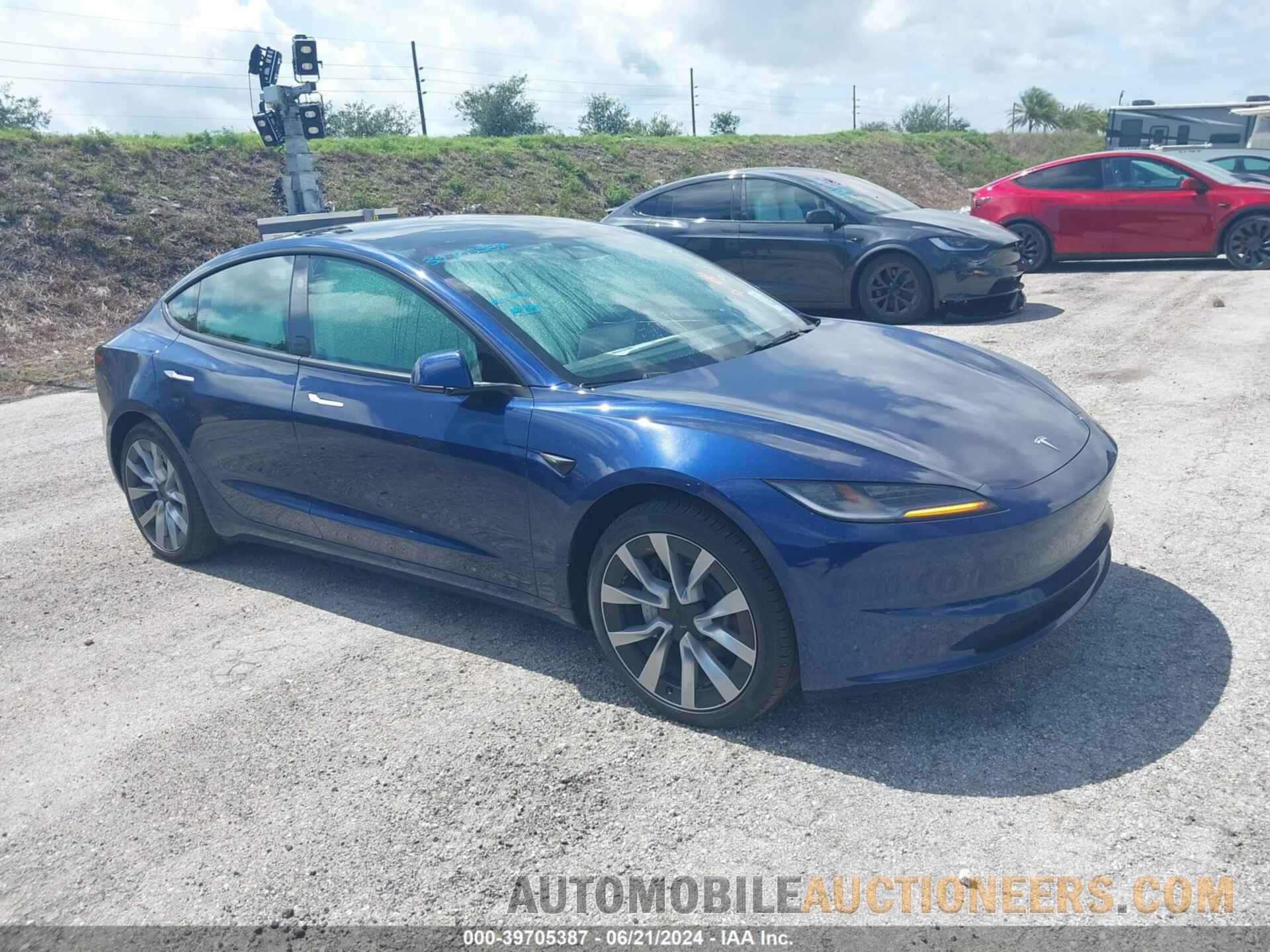 5YJ3E1EA5RF747968 TESLA MODEL 3 2024