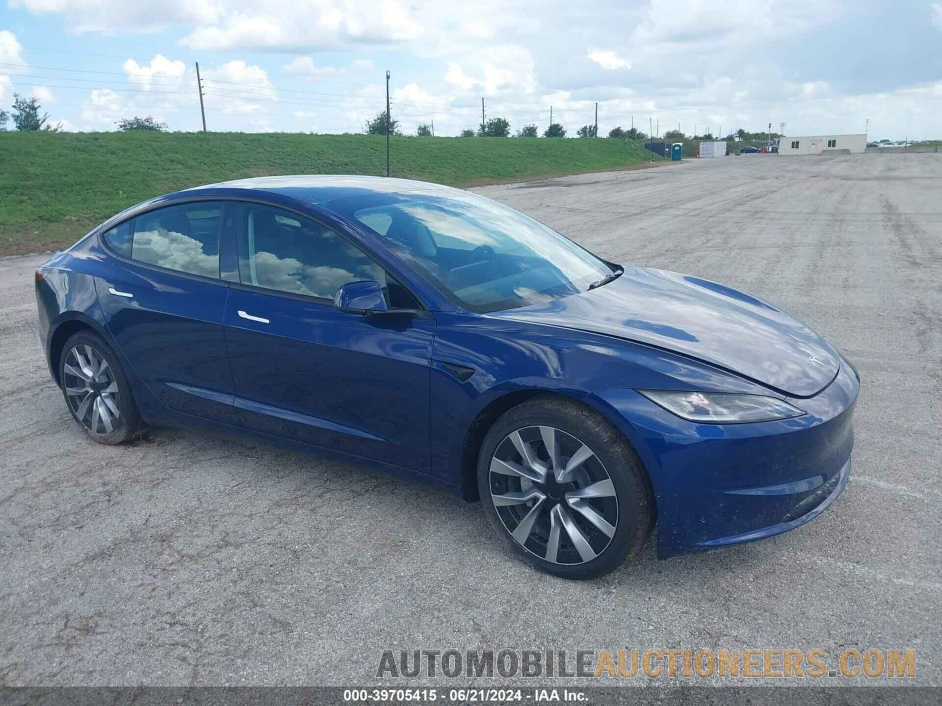 5YJ3E1EA5RF750630 TESLA MODEL 3 2024