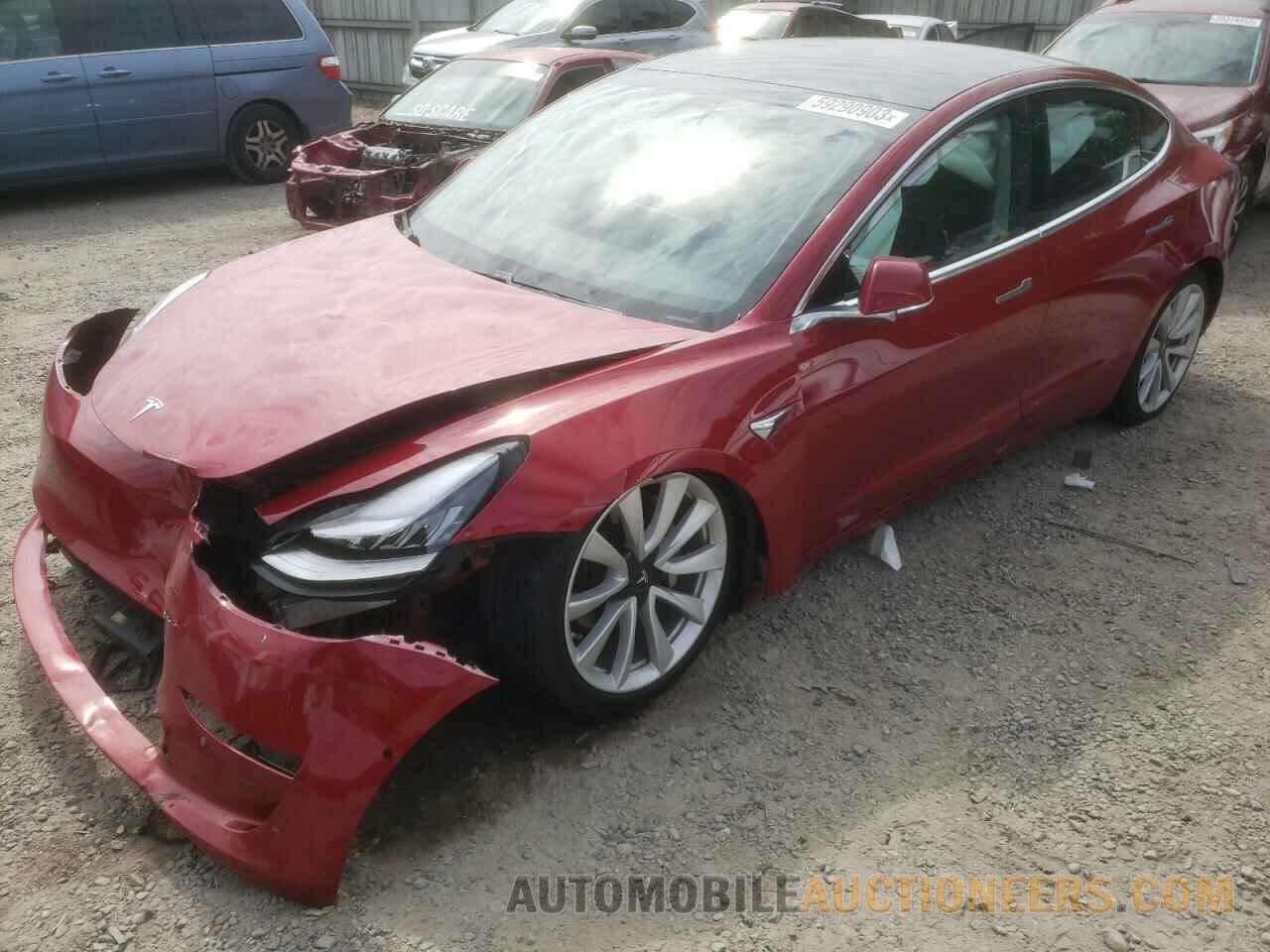 5YJ3E1EA6JF003591 TESLA MODEL 3 2018