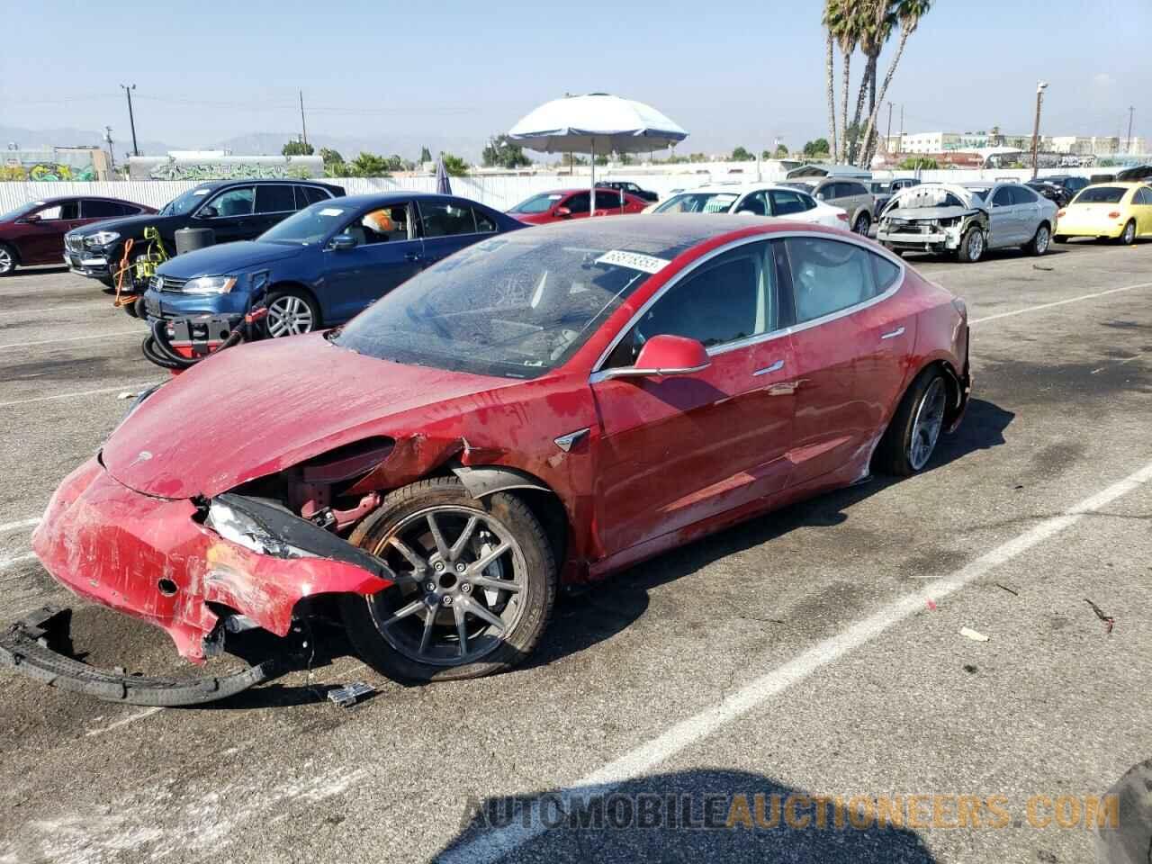 5YJ3E1EA6JF007088 TESLA MODEL 3 2018