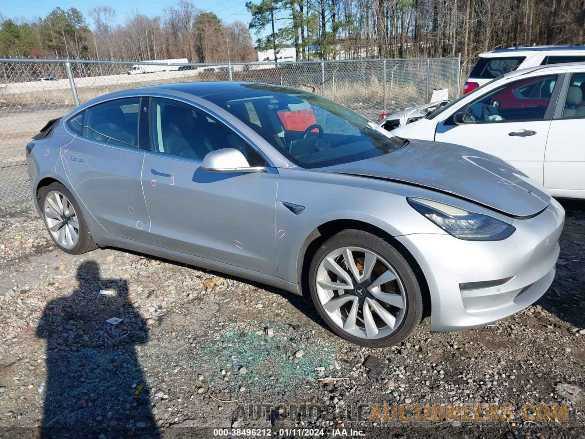 5YJ3E1EA6JF009665 TESLA MODEL 3 2018