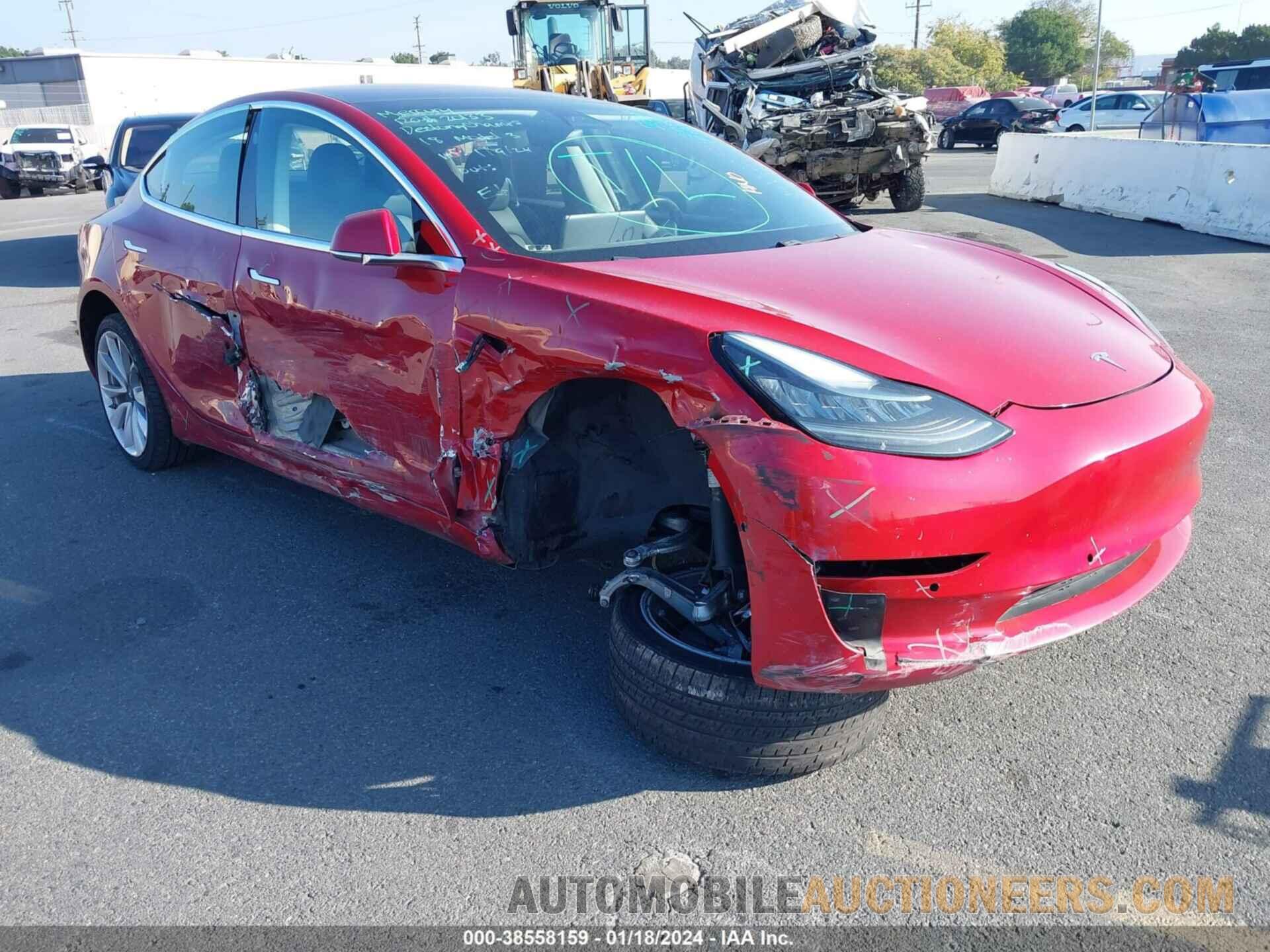 5YJ3E1EA6JF011027 TESLA MODEL 3 2018