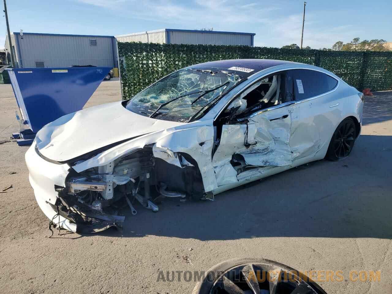 5YJ3E1EA6JF012405 TESLA MODEL 3 2018