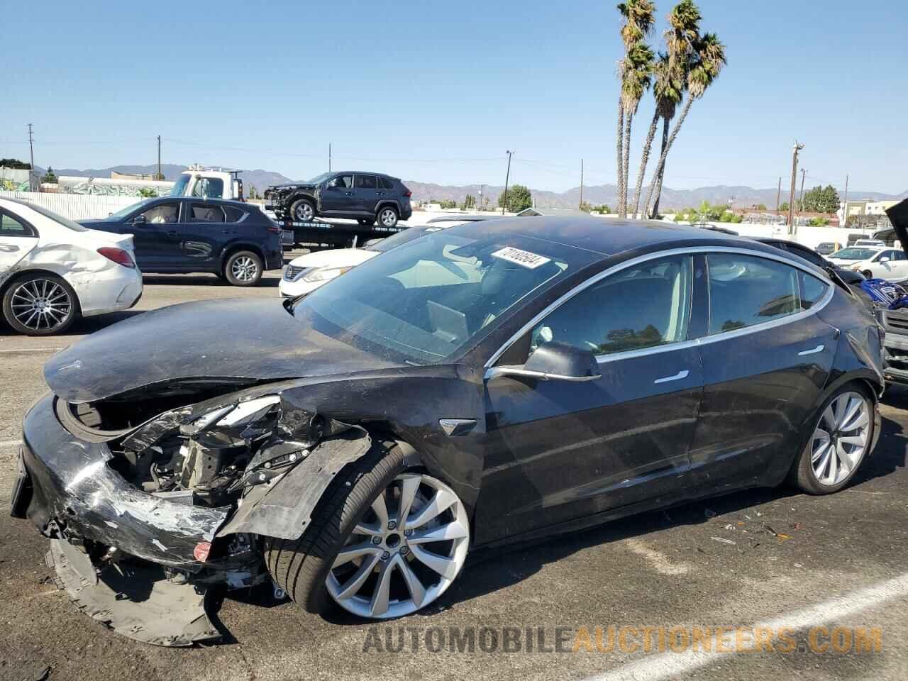 5YJ3E1EA6JF046697 TESLA MODEL 3 2018