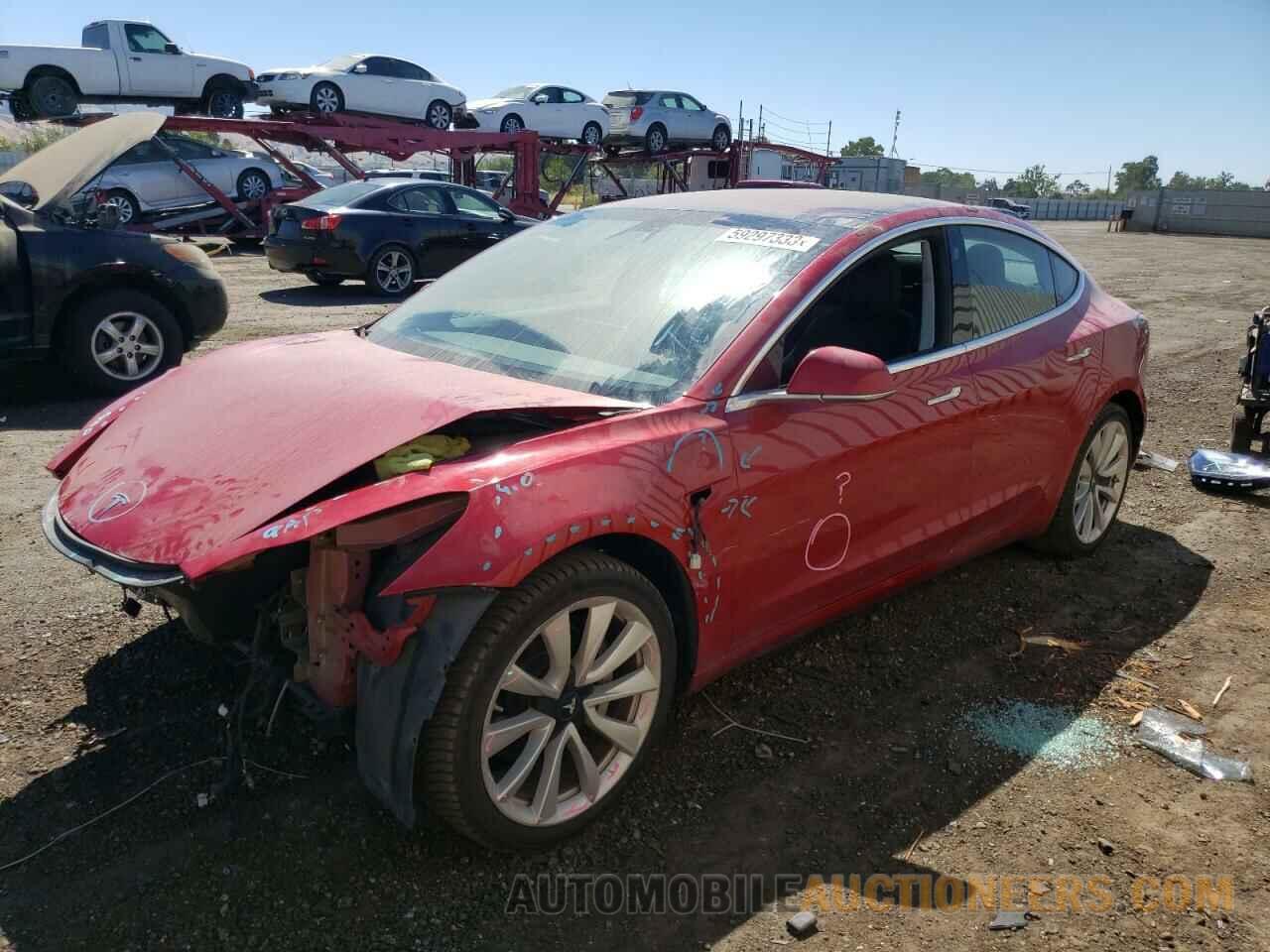 5YJ3E1EA6JF052998 TESLA MODEL 3 2018