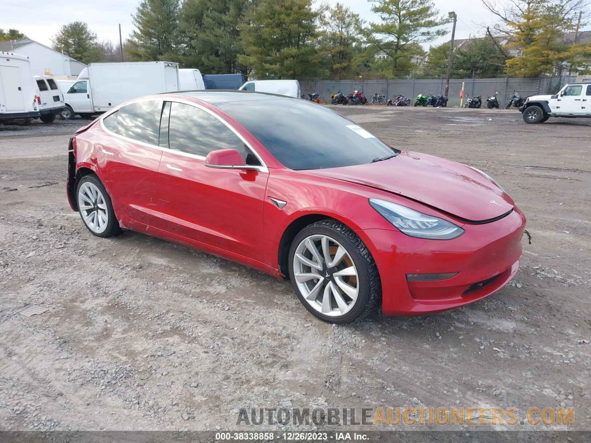 5YJ3E1EA6KF300992 TESLA MODEL 3 2019