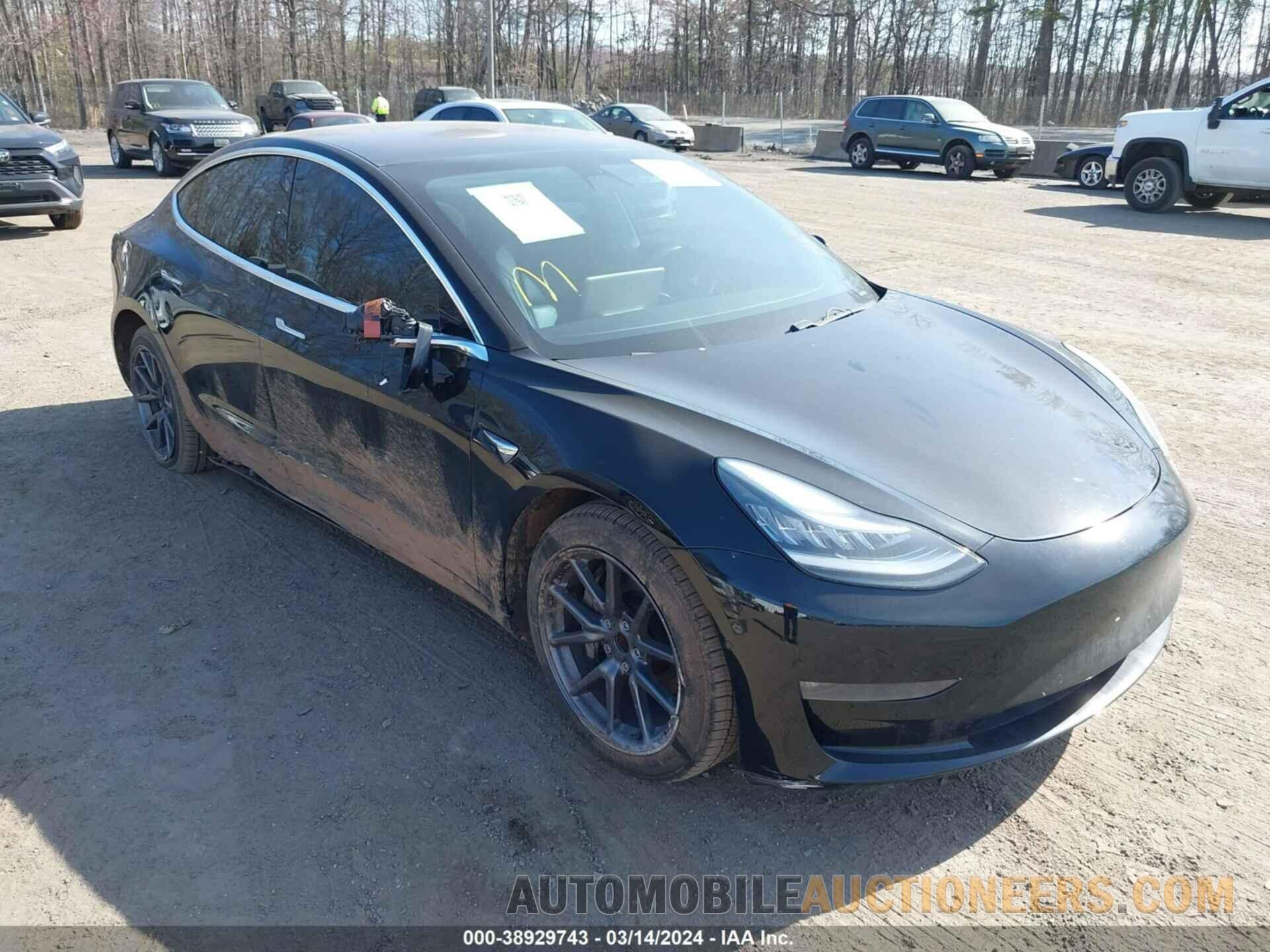 5YJ3E1EA6KF304637 TESLA MODEL 3 2019