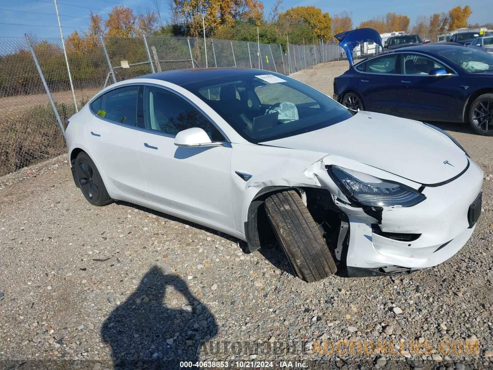 5YJ3E1EA6KF314049 TESLA MODEL 3 2019