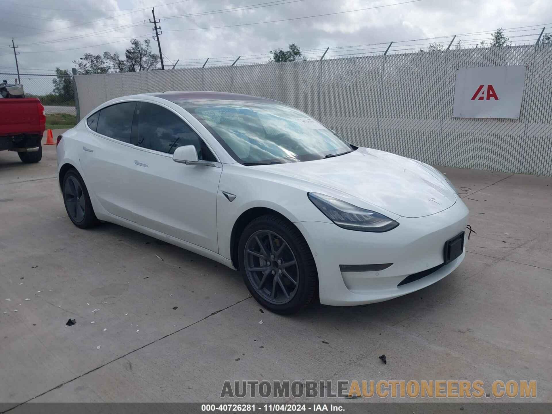 5YJ3E1EA6KF324483 TESLA MODEL 3 2019