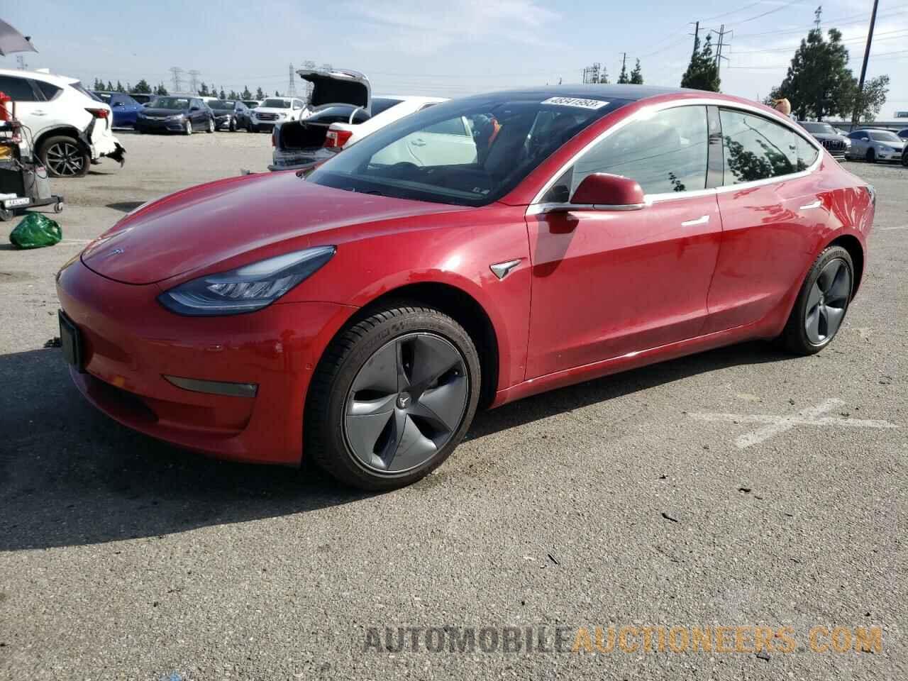 5YJ3E1EA6KF411624 TESLA MODEL 3 2019