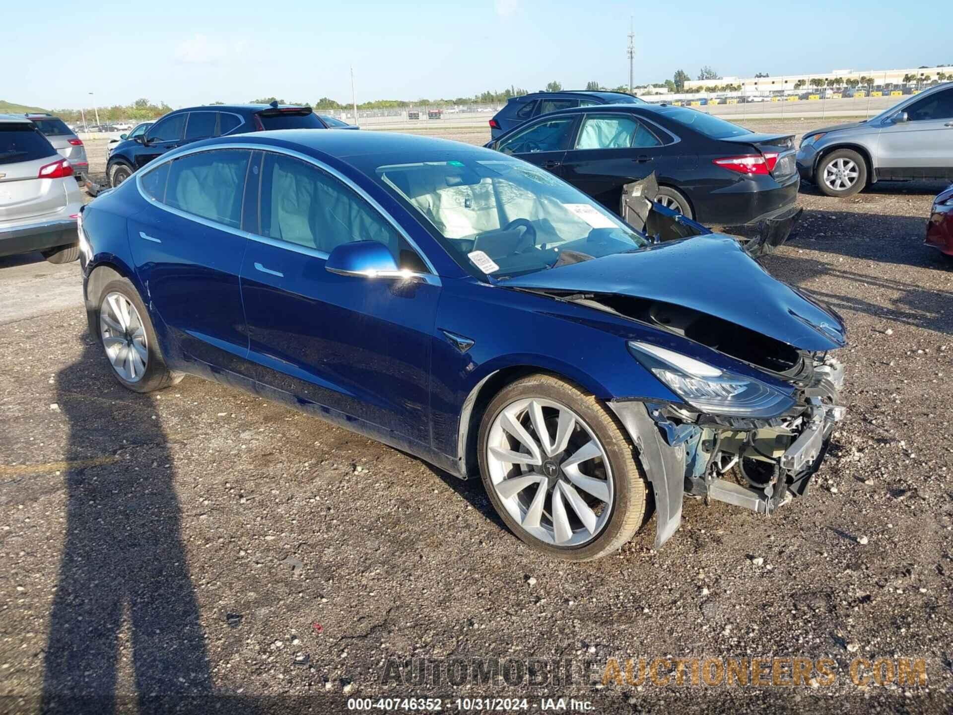 5YJ3E1EA6KF412756 TESLA MODEL 3 2019