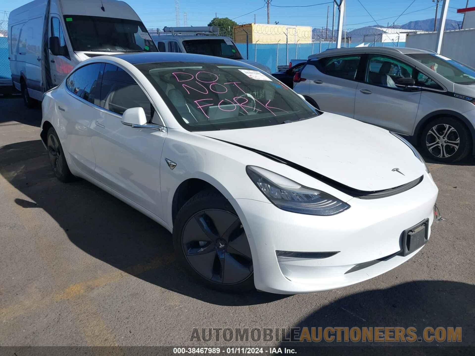 5YJ3E1EA6KF413180 TESLA MODEL 3 2019