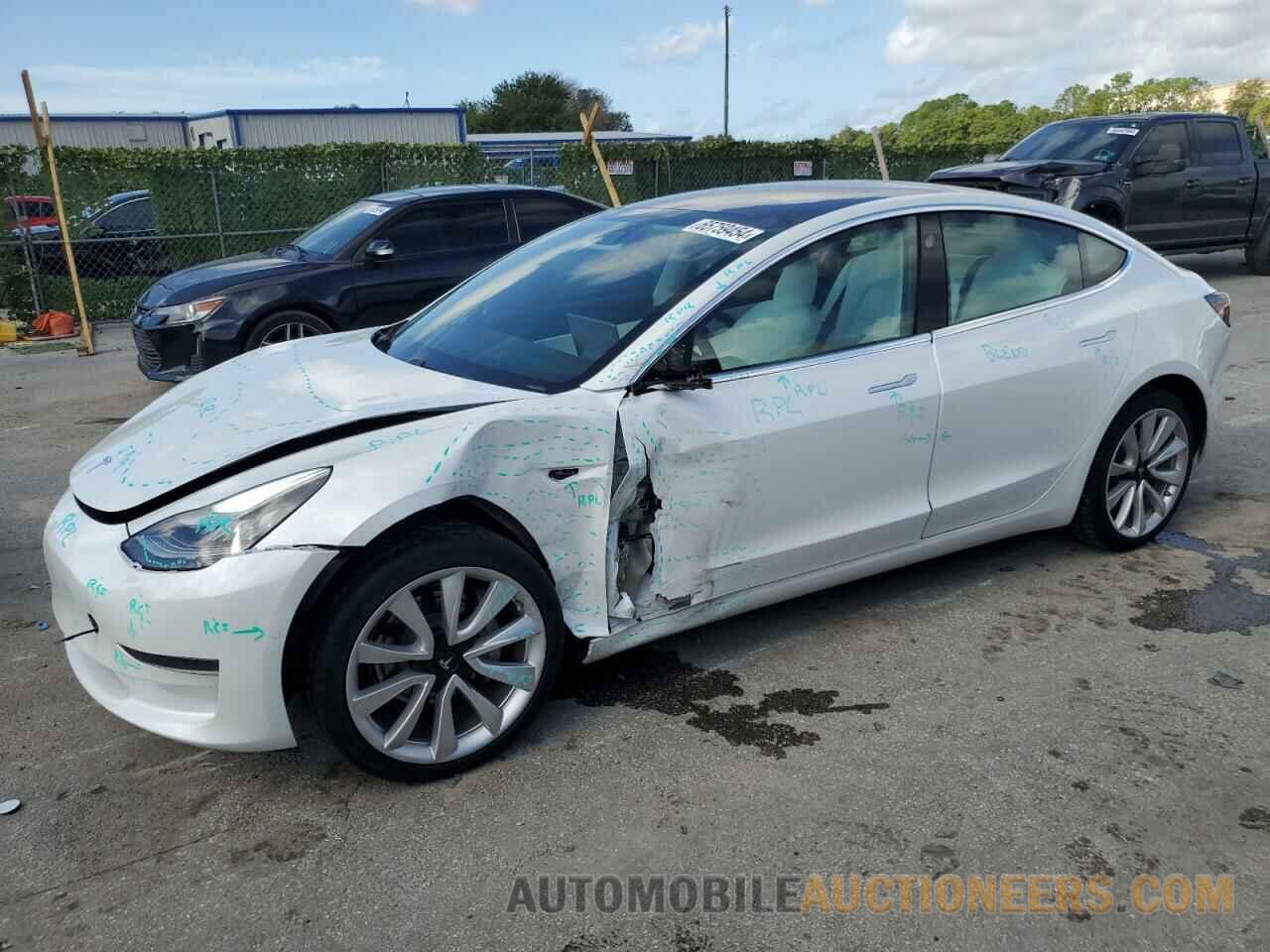 5YJ3E1EA6LF599353 TESLA MODEL 3 2020