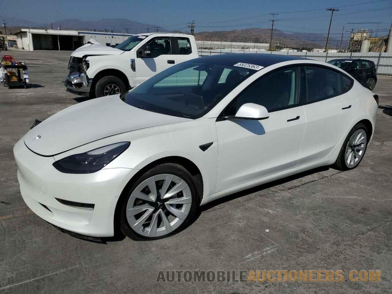 5YJ3E1EA6MF001442 TESLA MODEL 3 2021