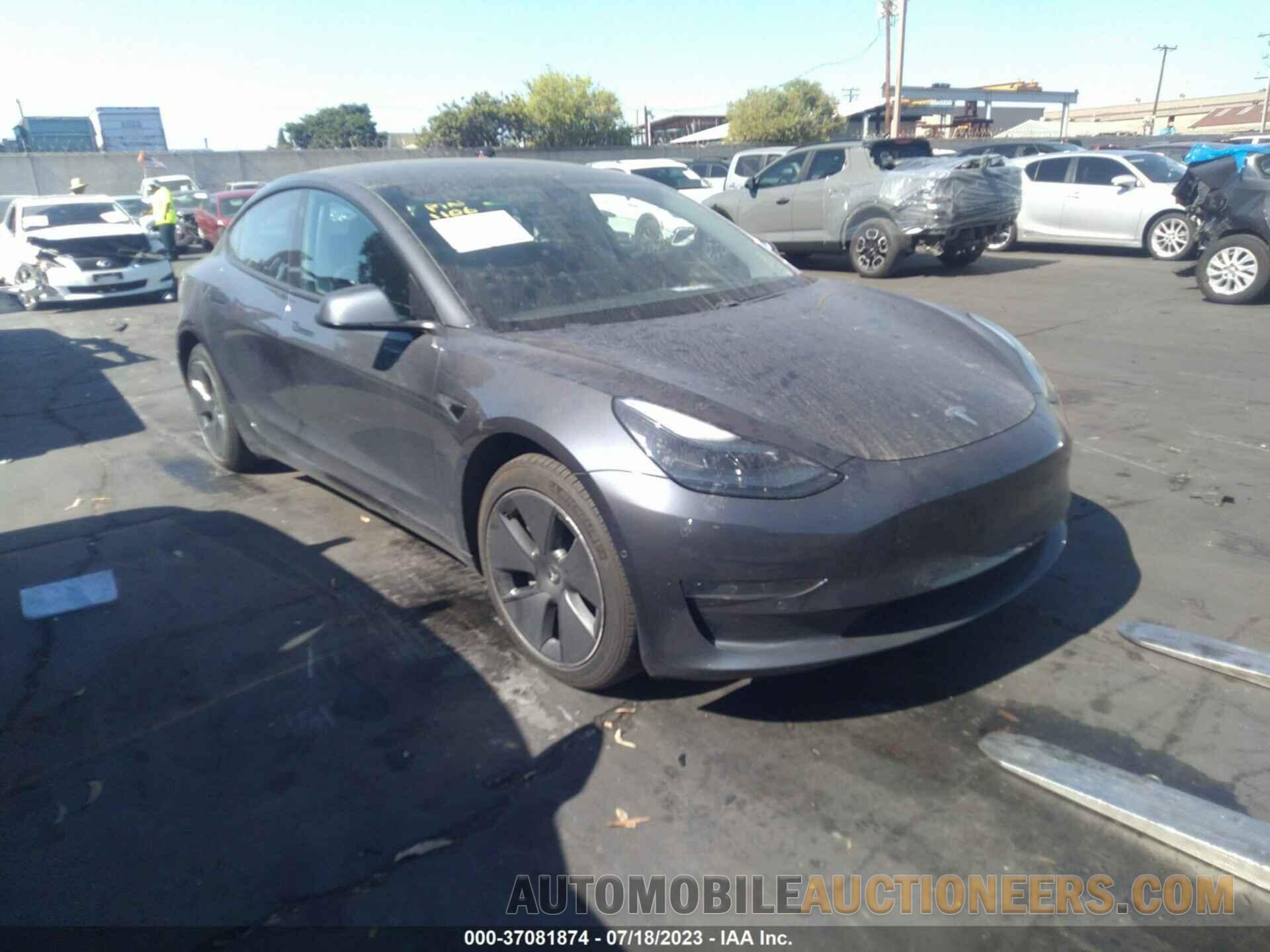 5YJ3E1EA6MF003319 TESLA MODEL 3 2021