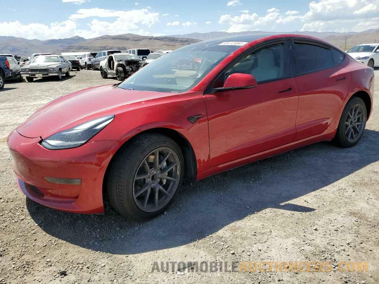 5YJ3E1EA6MF018645 TESLA MODEL 3 2021