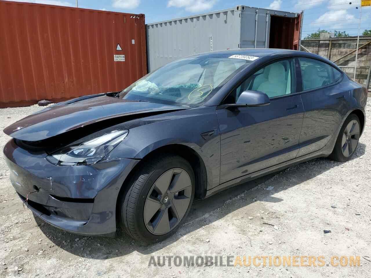 5YJ3E1EA6MF025840 TESLA MODEL 3 2021