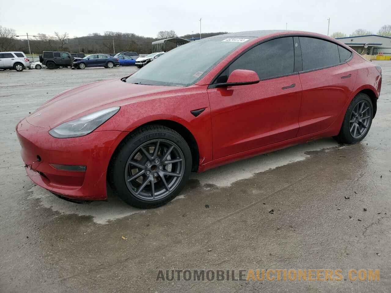 5YJ3E1EA6MF029855 TESLA MODEL 3 2021