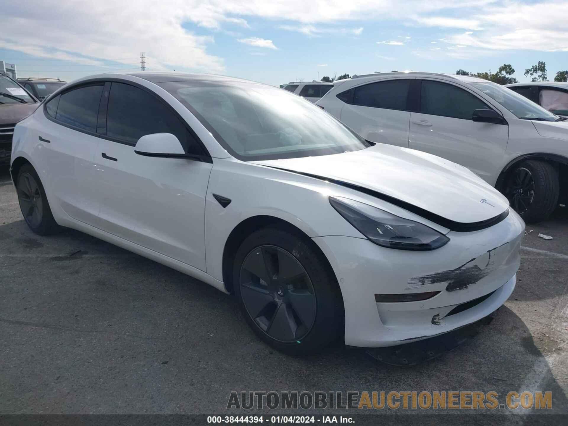 5YJ3E1EA6MF031332 TESLA MODEL 3 2021