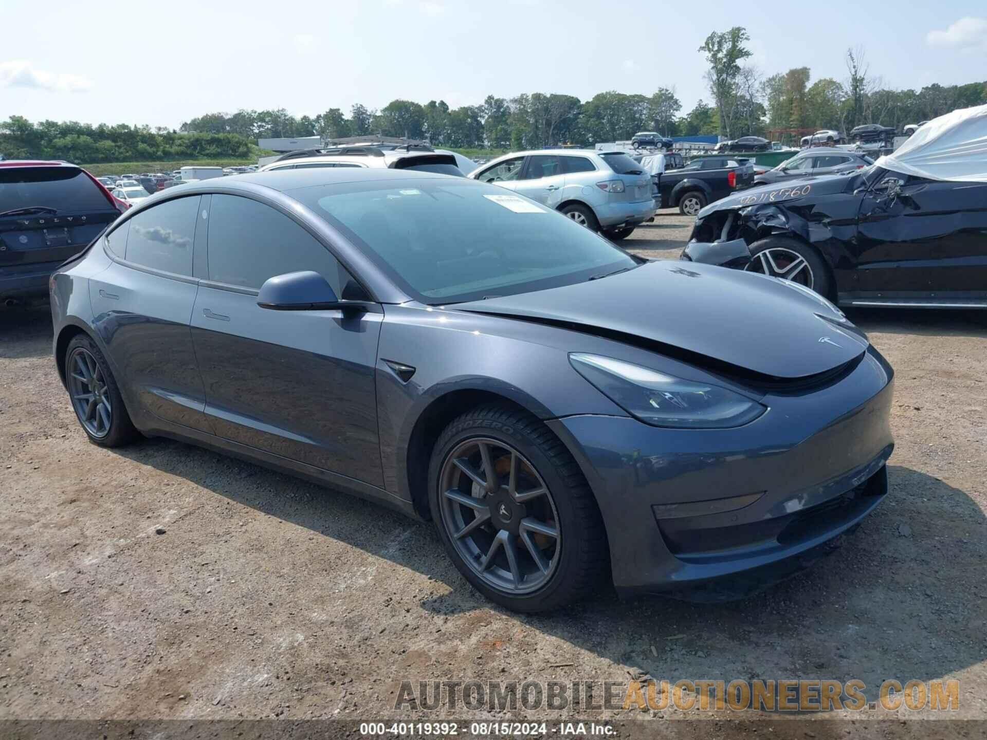 5YJ3E1EA6MF045439 TESLA MODEL 3 2021