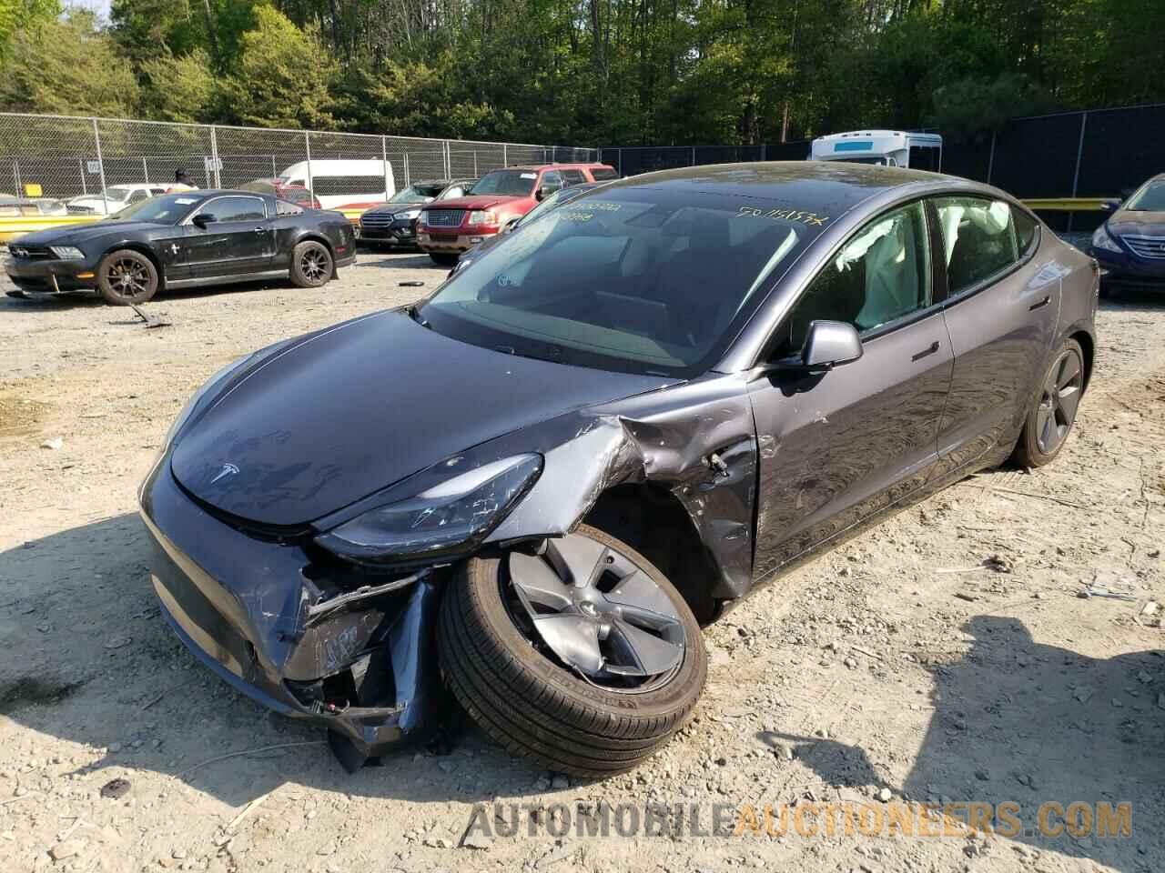 5YJ3E1EA6MF047014 TESLA MODEL 3 2021