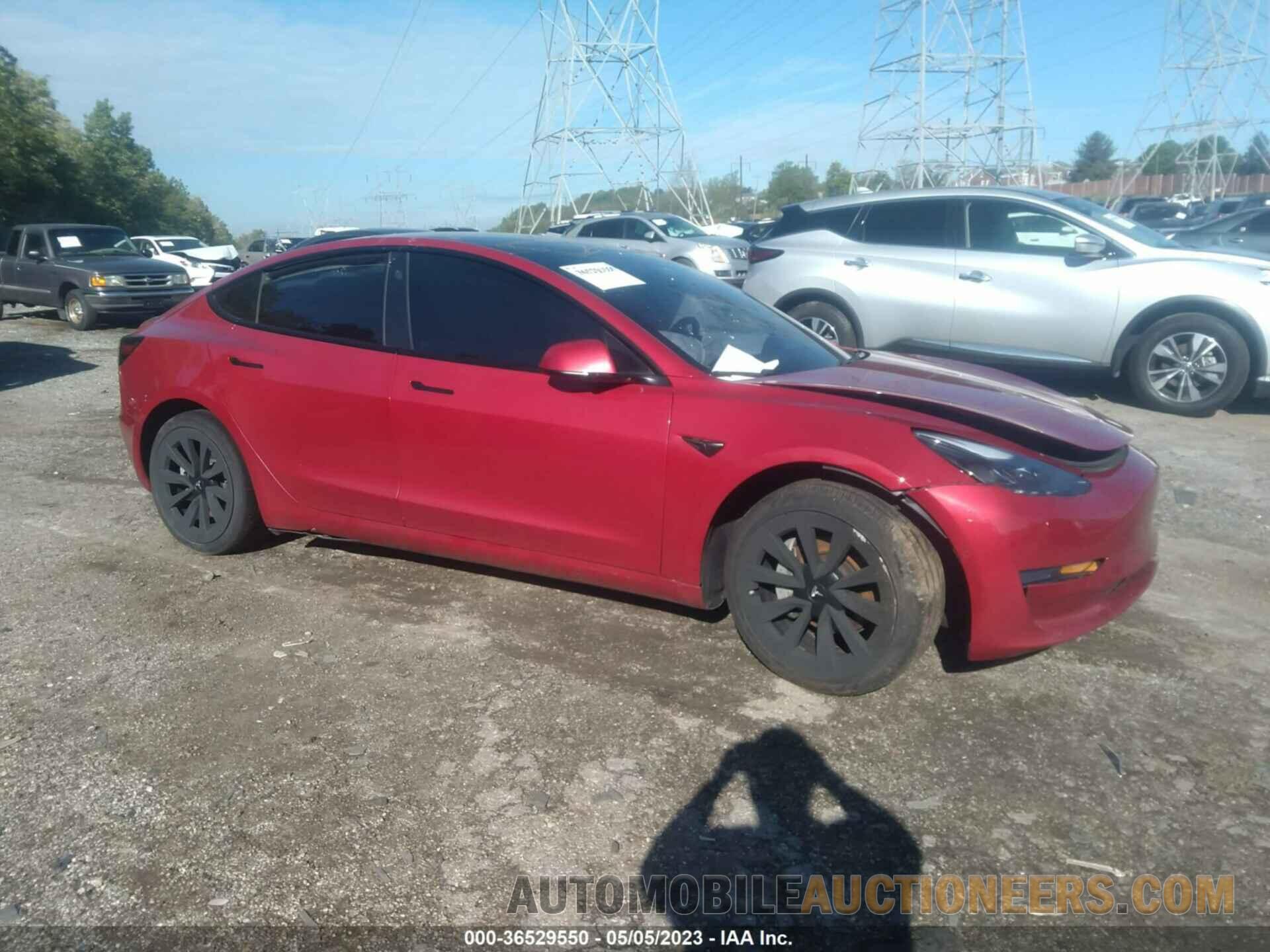 5YJ3E1EA6MF057865 TESLA MODEL 3 2021