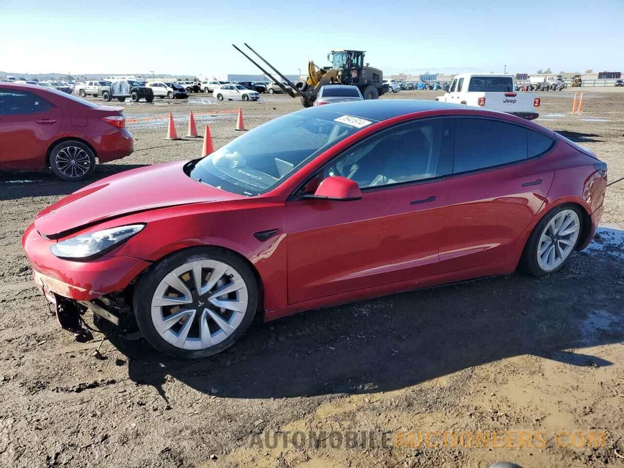 5YJ3E1EA6MF067845 TESLA MODEL 3 2021