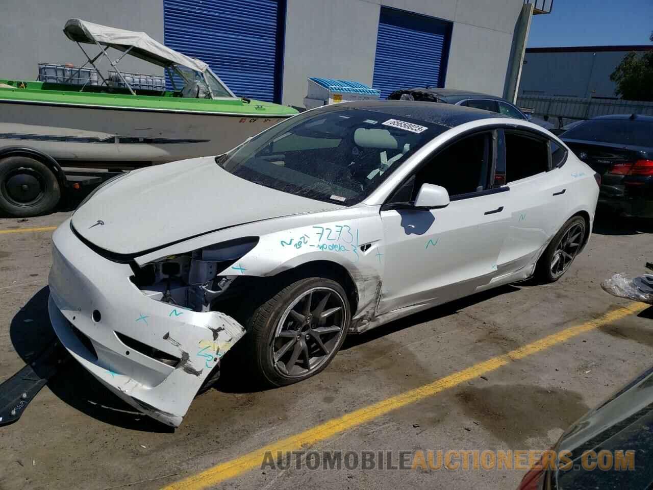 5YJ3E1EA6MF069420 TESLA MODEL 3 2021