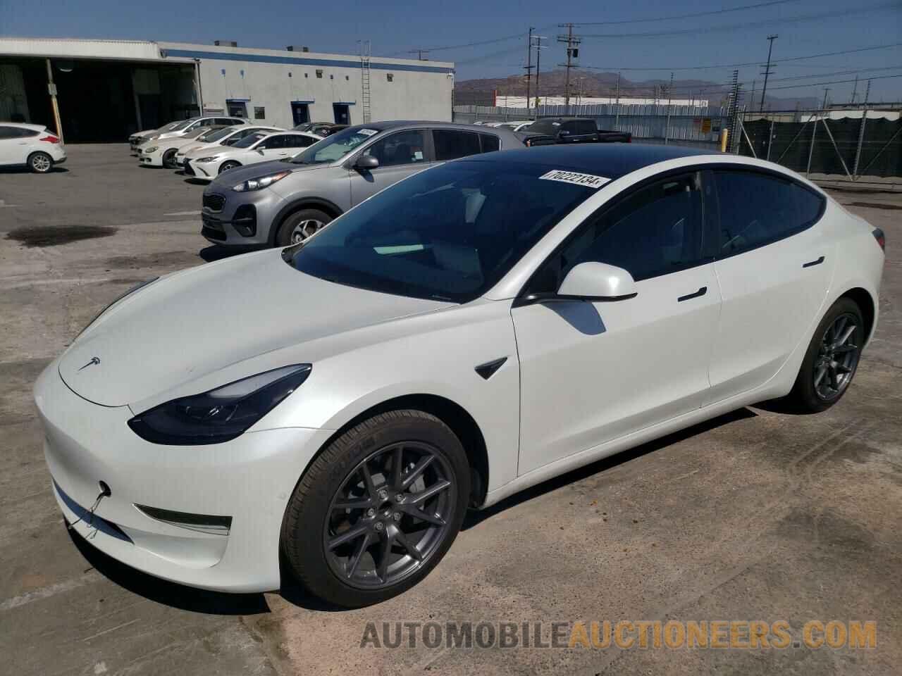 5YJ3E1EA6MF070650 TESLA MODEL 3 2021