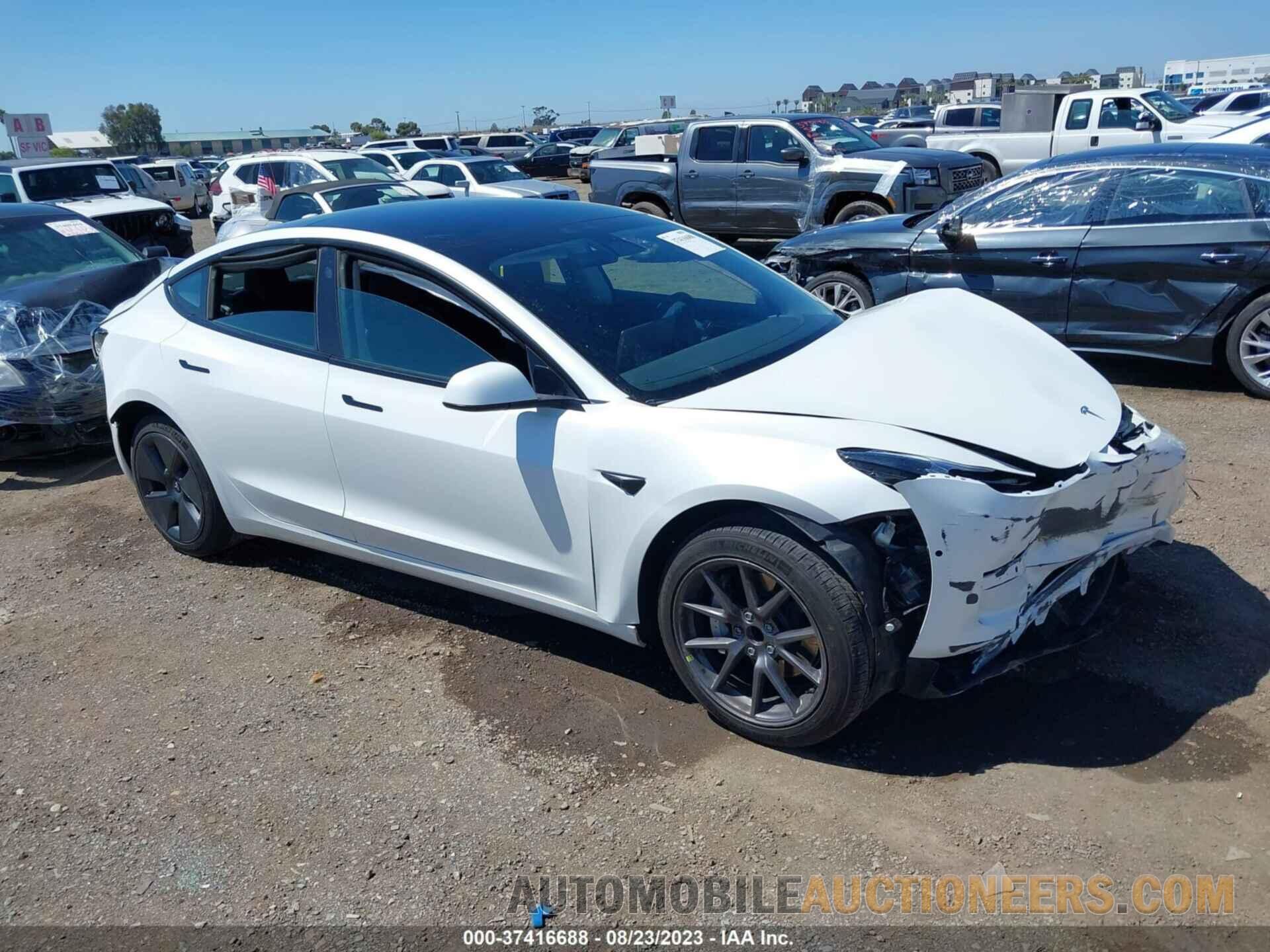 5YJ3E1EA6MF074729 TESLA MODEL 3 2021