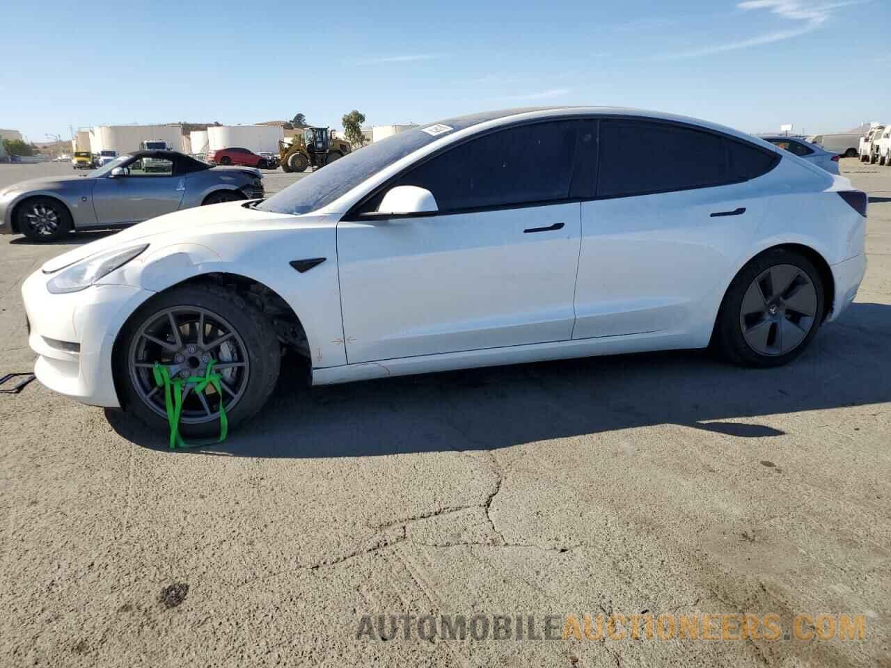 5YJ3E1EA6MF077288 TESLA MODEL 3 2021