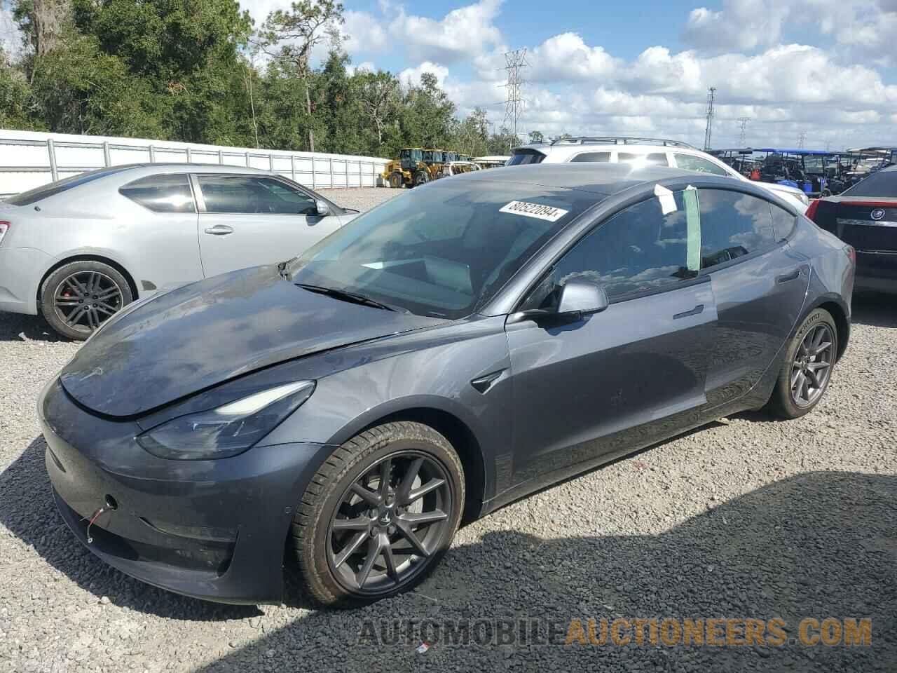 5YJ3E1EA6MF087836 TESLA MODEL 3 2021