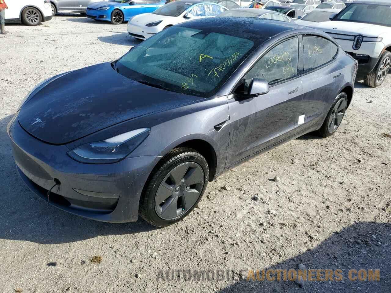 5YJ3E1EA6MF089232 TESLA MODEL 3 2021