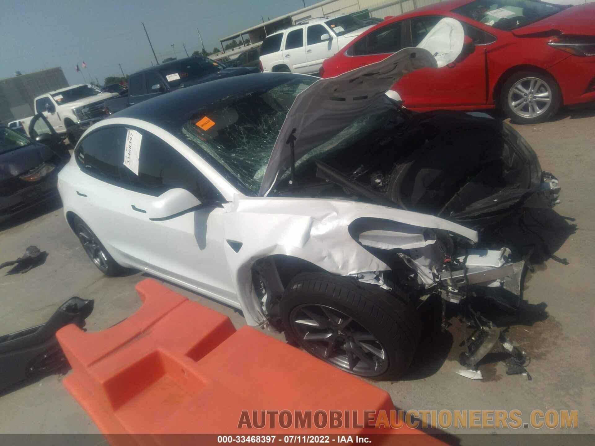 5YJ3E1EA6MF094527 TESLA MODEL 3 2021