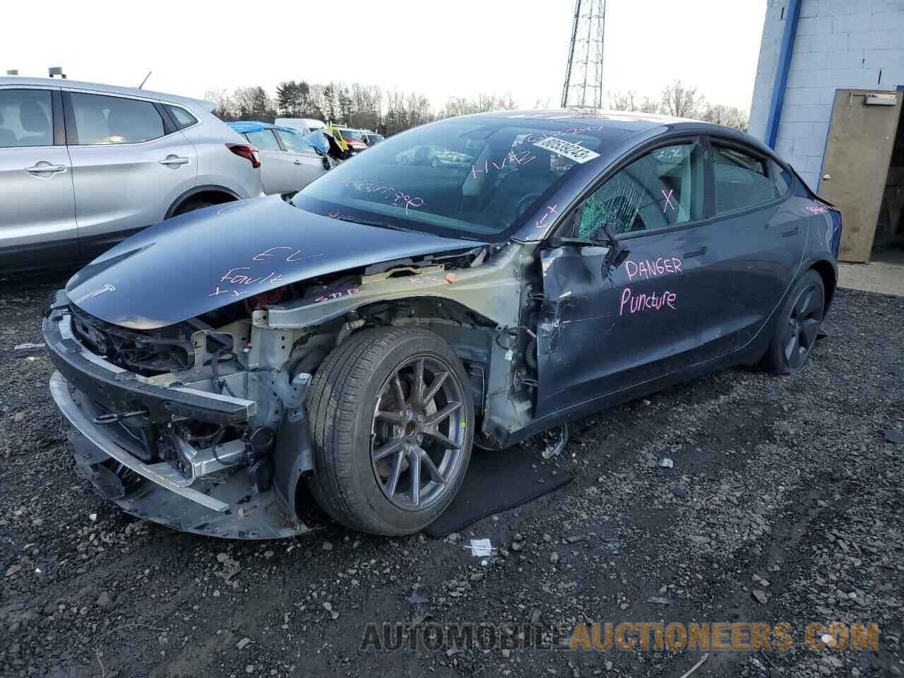 5YJ3E1EA6MF098108 TESLA MODEL 3 2021